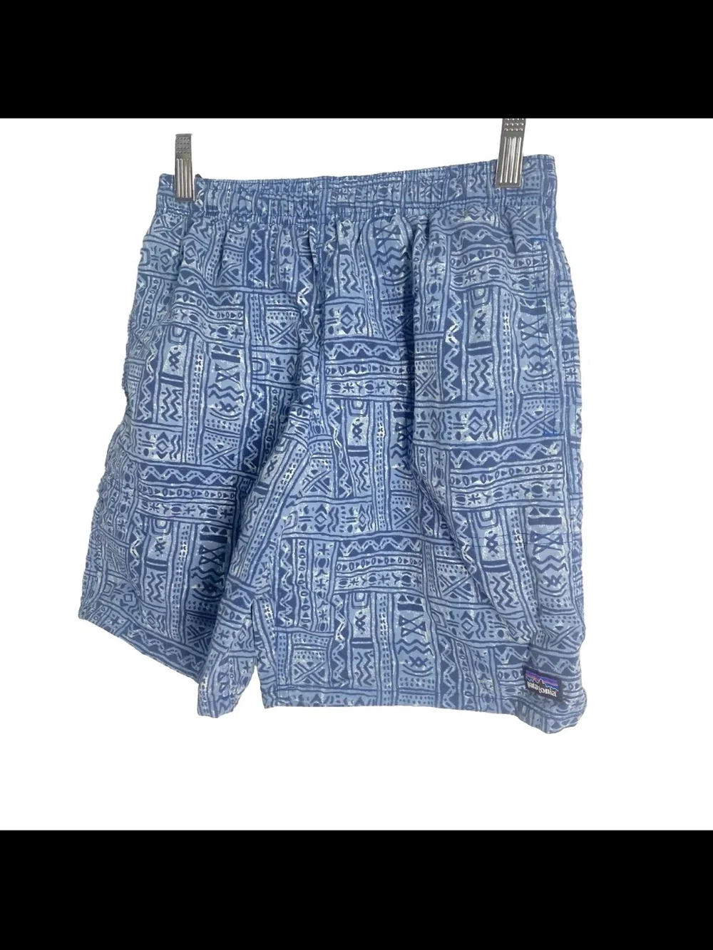 Patagonia Boys Baggies Swim Shorts Trunks Size Medium Youth Blue